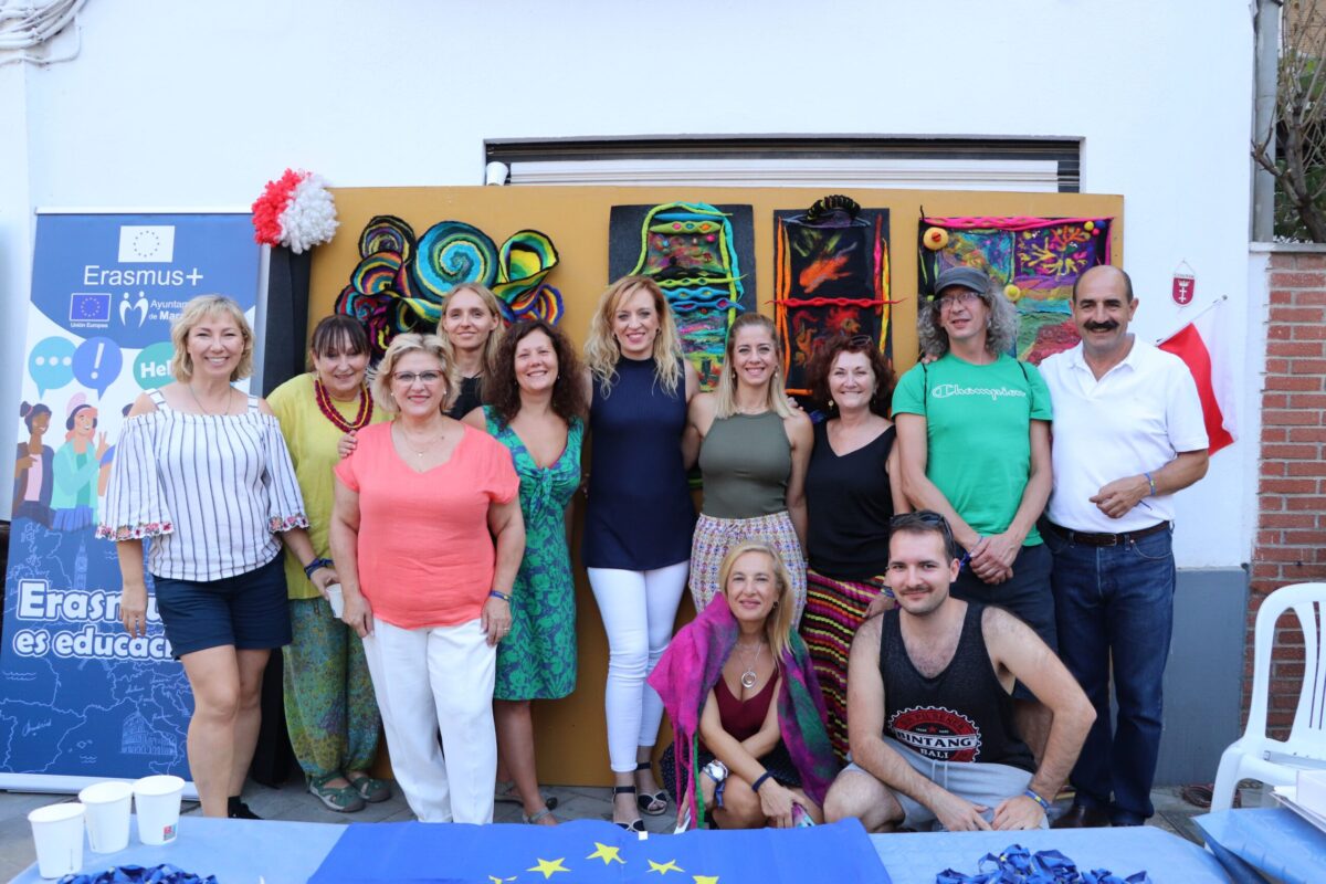 Maracena recibe a quince polacos en un proyecto Erasmus+ de integración social