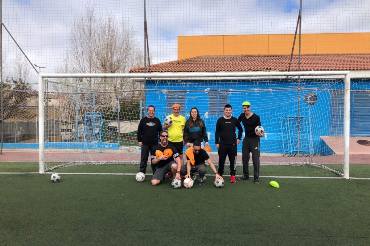Personas con Daño Cerebral Adquirido de Granada han entrenado fútbol durante 6 meses en la Ciudad Deportiva