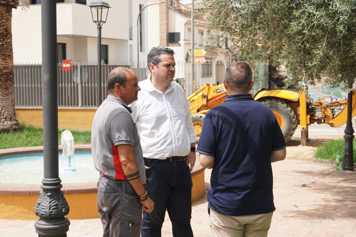 Maracena acomete la renovación integral de la Plaza Pablo Iglesias