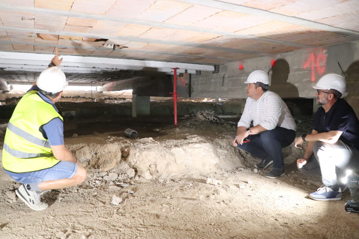 La obra estructural del CEIP Emilio Carmona de Maracena presenta una gran complejidad técnica