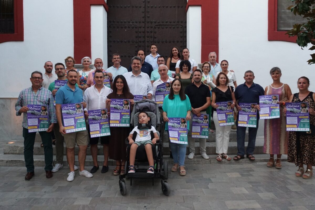 Hermandades de distintos municipios de Granada se unen para recaudar fondos para Adrián Santiago en su lucha contra la INAD