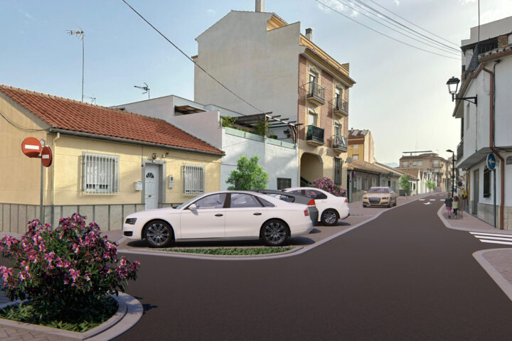 Maracena inicia una reforma integral de las calles Madrid y Simón Bolívar con una inversión de más de 564.000 euros