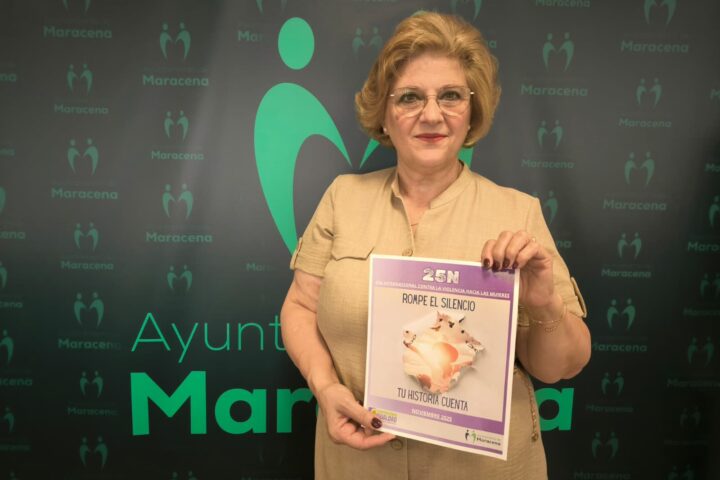 Maracena presenta su programación del 25N bajo el lema “Rompe el silencio, tu historia cuenta”