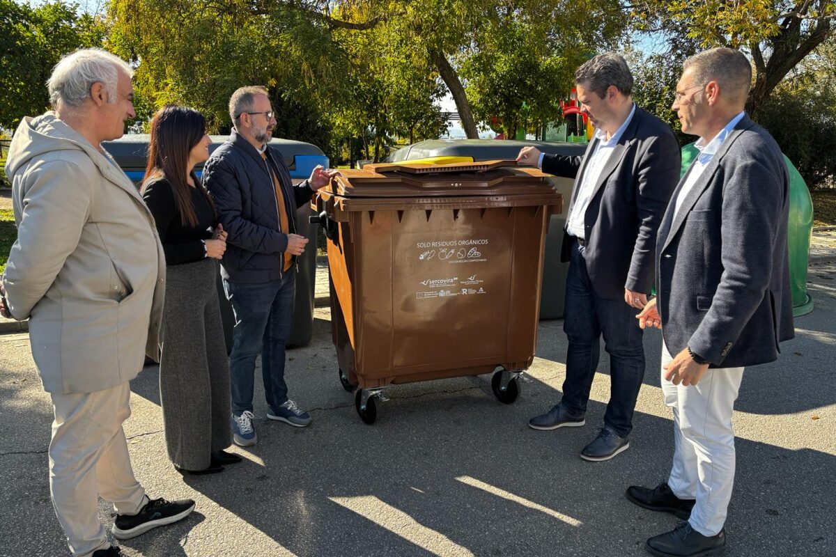 Maracena, primer municipio del Consorcio Vega Sierra Elvira en implantar el contenedor marrón