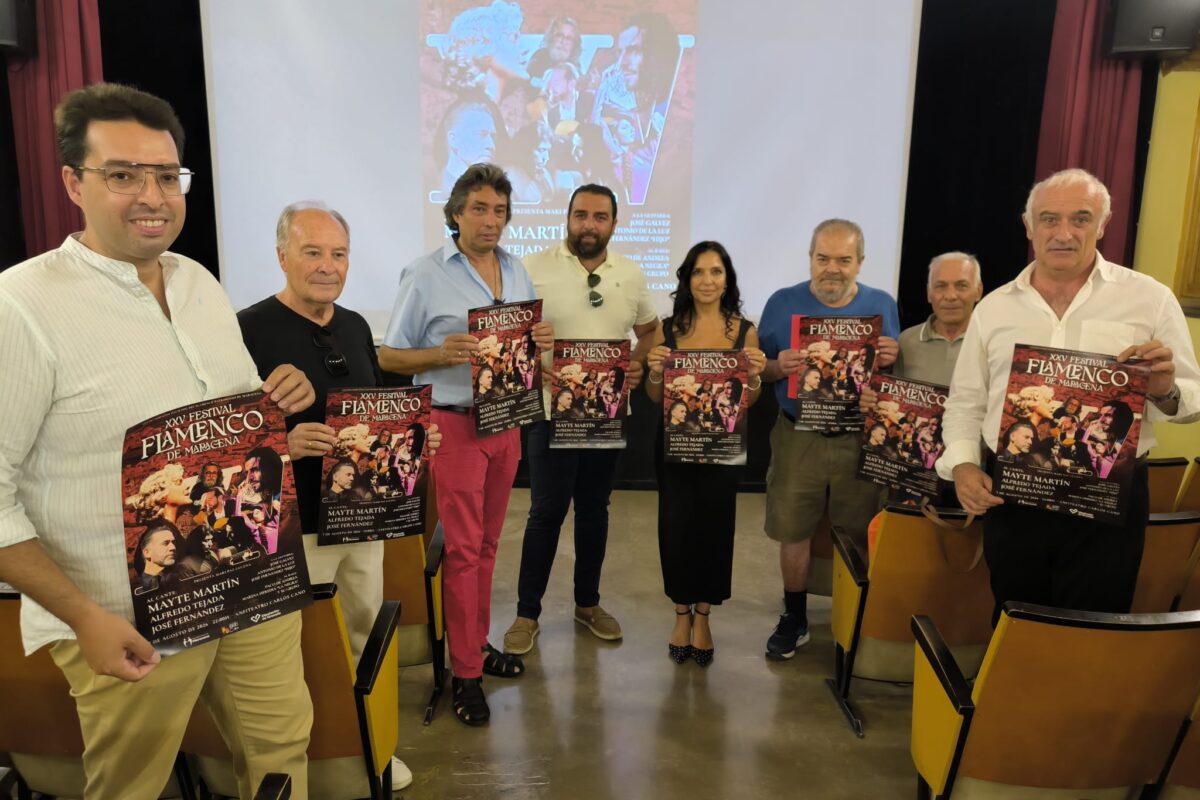 Maracena celebra el XXV Festival Flamenco con un cartel de primer nivel encabezado por Mayte Martín