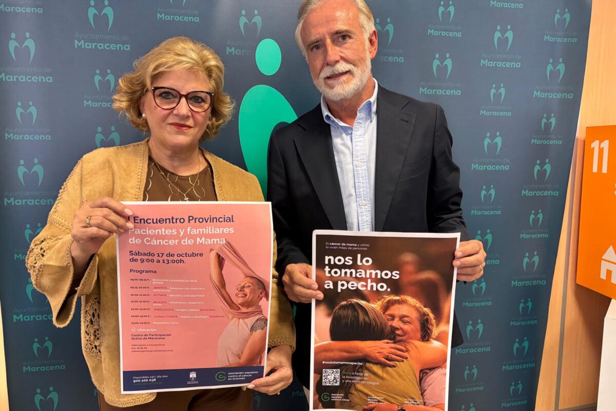 Maracena acoge el I Encuentro Provincial de pacientes y familiares de Cáncer de Mama