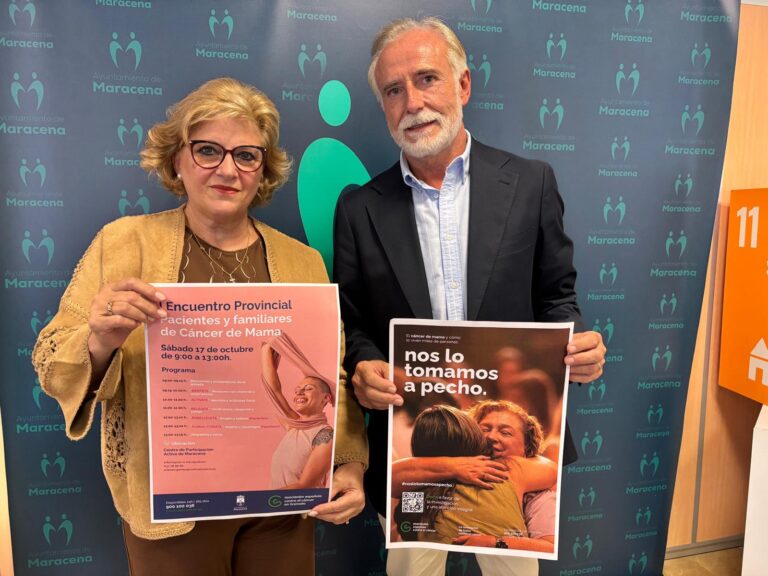 Maracena acoge el I Encuentro Provincial de pacientes y familiares de Cáncer de Mama